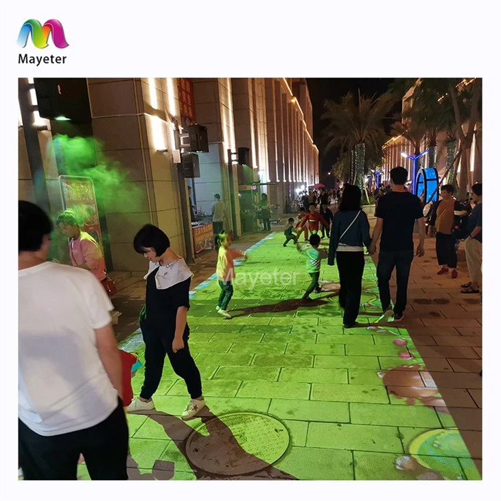 360 Projection Floor System 3d Hologram Flooring Interactive Floor
