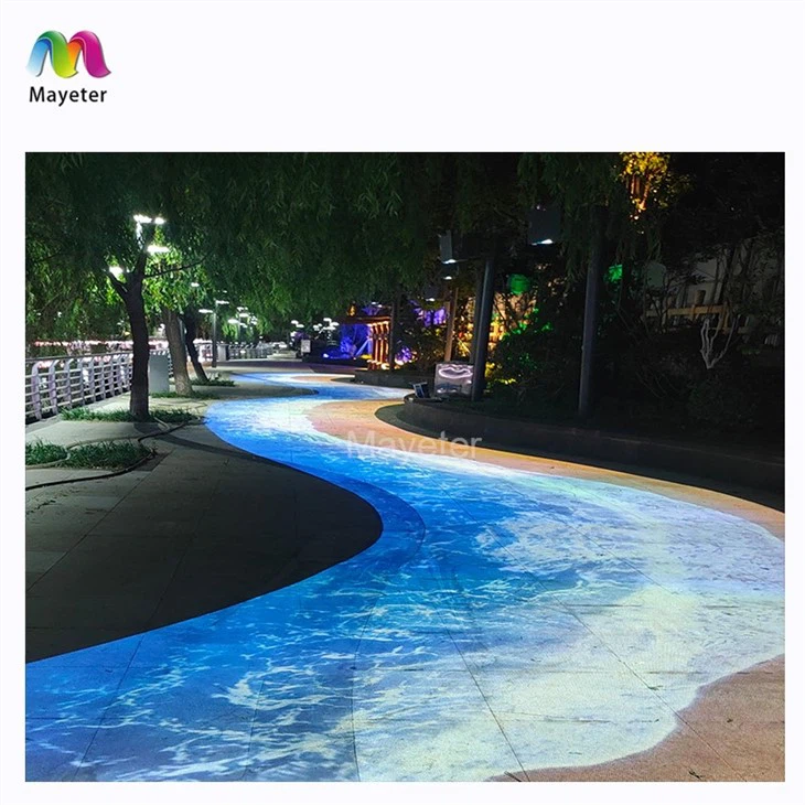 Interactive Floor Projection System Outdoor Advertising Projector